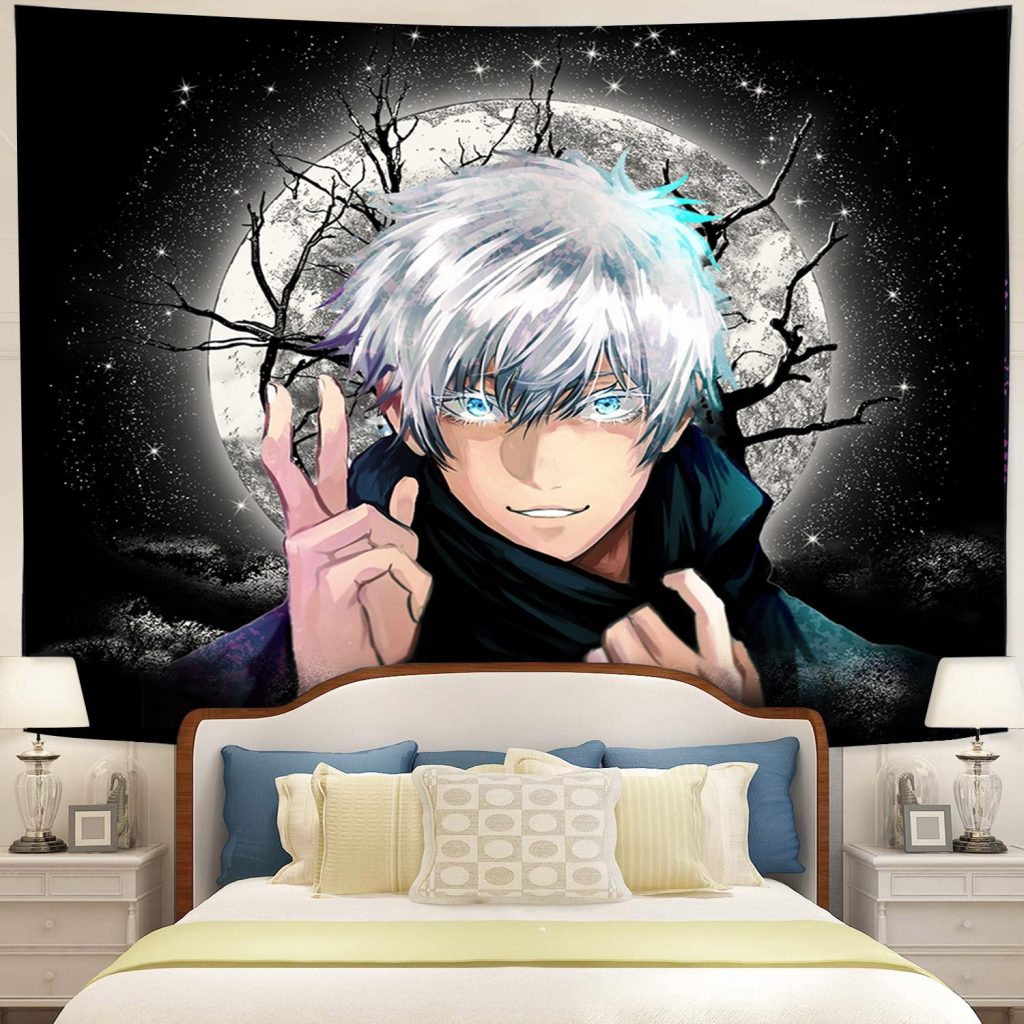 Gojo Jujutsu Kaisen Moonlight Tapestry Jujutsu Kaisen Store