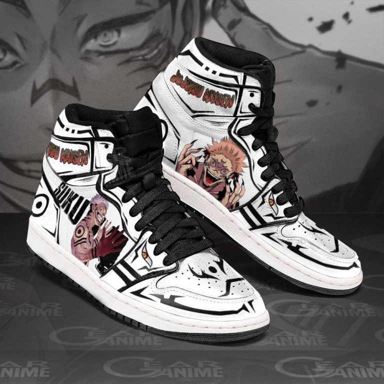 Jujutsu Kaisen Sukuna Jordan Sneakers - Jujutsu Kaisen Store