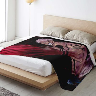 3d3caaf83f1839d24f14071668898b2f blanket vertical lifestyle bedextralarge - Jujutsu Kaisen Store