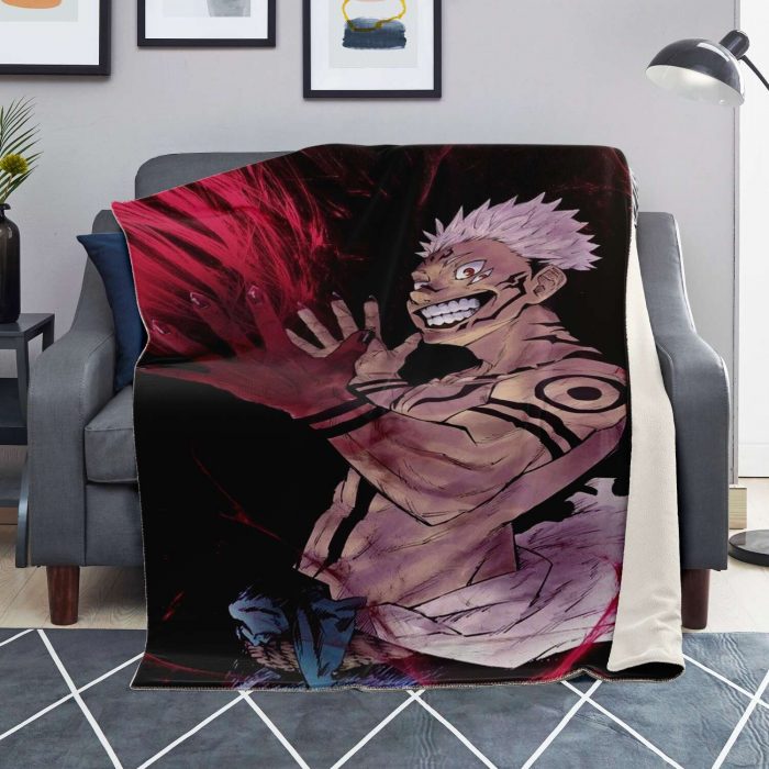 c3eb67d51b10af8120a29f3f2011cd79 blanket vertical lifestyle - Jujutsu Kaisen Store