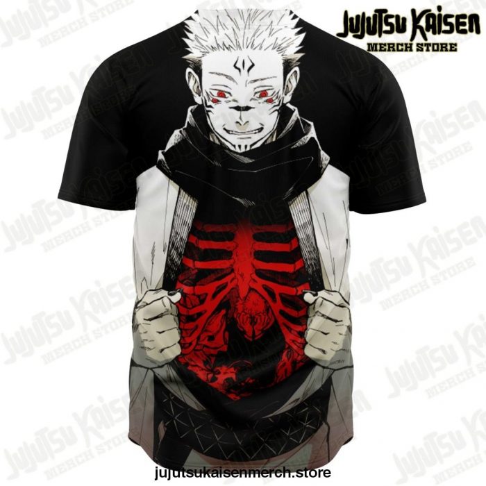 Jujutsu Kaisen Sukuna Baseball Jersey - Aop