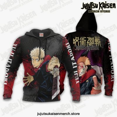 Jujutsu Kaisen Yuji Itadori Custom Jacket / Zipper Hoodie S All Over Printed Shirts