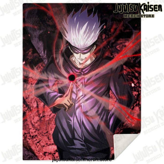 New Satoru Gojo Jujutsu Kaisen Microfleece Blanket M Premium - Aop