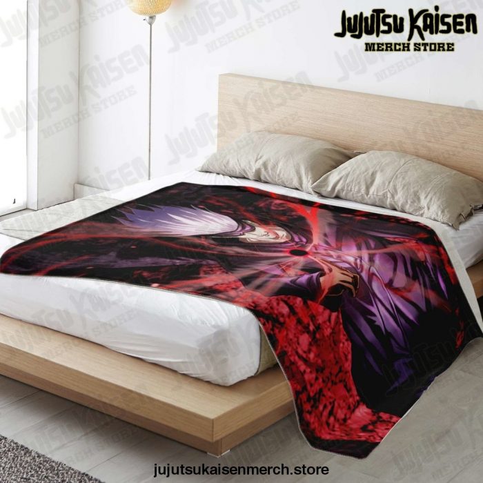 New Satoru Gojo Jujutsu Kaisen Microfleece Blanket Premium - Aop