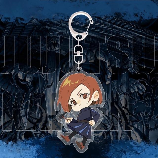 Anime Jujutsu Kaisen Keychain Cosplay Props Kugisaki Nobara Yuji Itadori Key  Chain Acrylic Accessory Gift Keyring