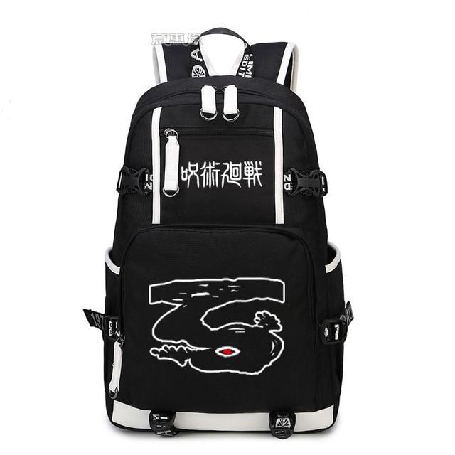 Jujutsu Kaisen Oxford Backpack Travel Bags - Jujutsu Kaisen Merch Store
