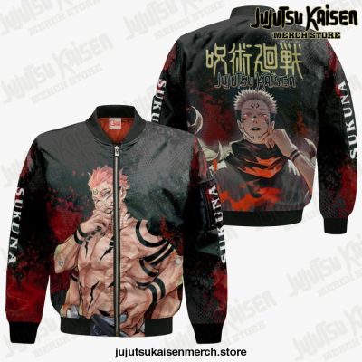 Sukuna Jujutsu Kaisen Custom Jacket / Zipper Hoodie Bomber S All Over Printed Shirts