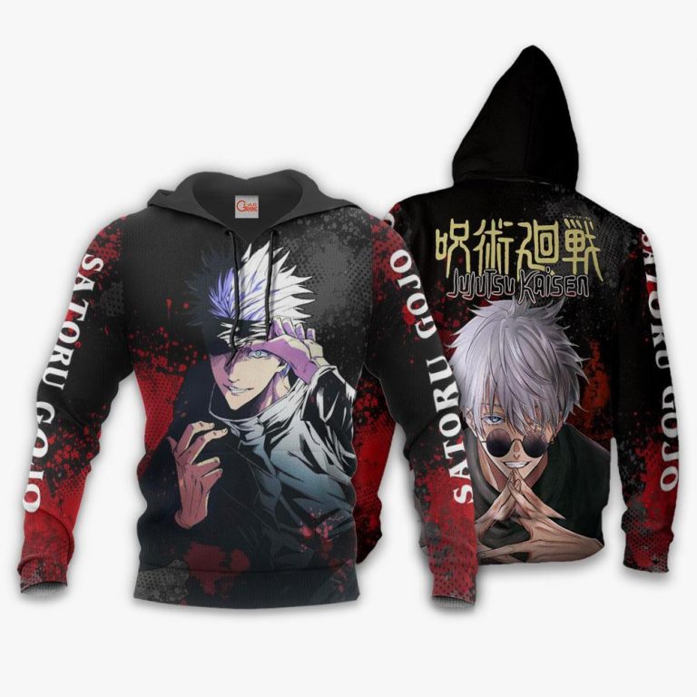 Jujutsu Kaisen Satoru Gojo Zipper Hoodie - Jujutsu Kaisen Store