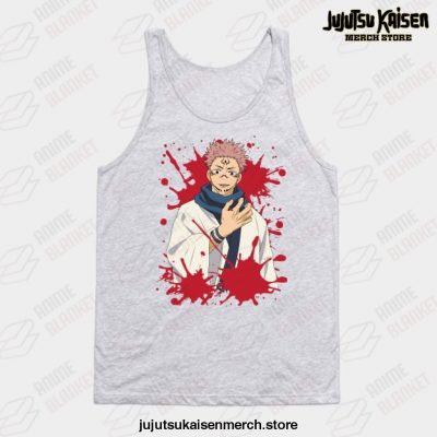 Jujutsu Kaisen Anime - Sukuna Tank Top Gray / S