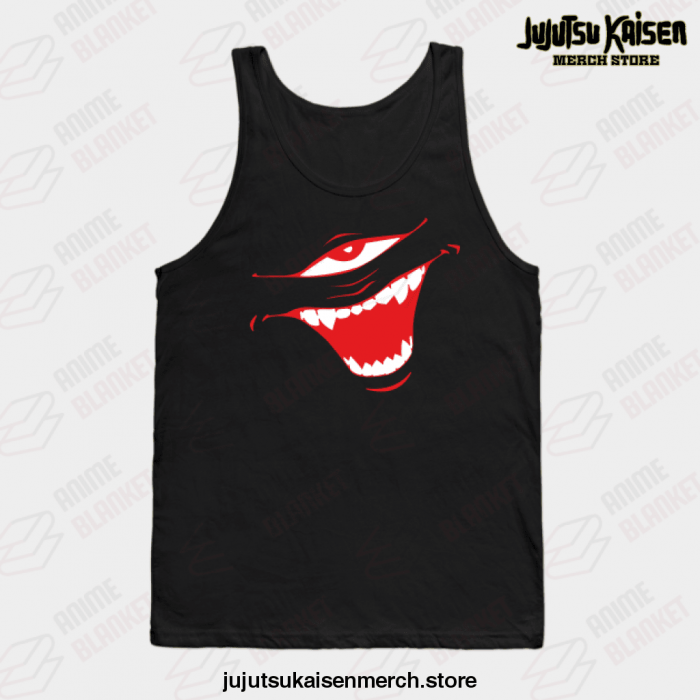 Jujutsu Kaisen Cursed Mouth Tank Top Black / S