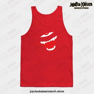 Jujutsu Kaisen Cursed Mouth Tank Top Red / S