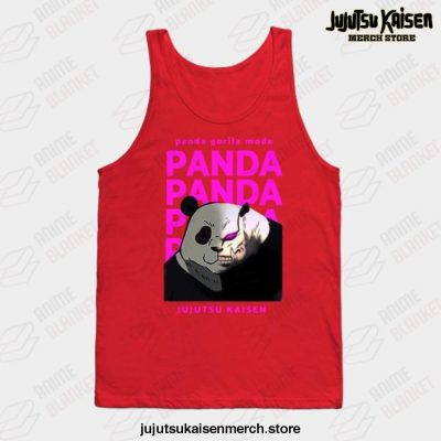 Jujutsu Kaisen - Panda Gorilla Mode Tank Top Red / S