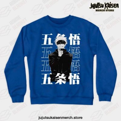 Jujutsu Kaisen - Satoru Gojo Crewneck Sweatshirt Blue / S