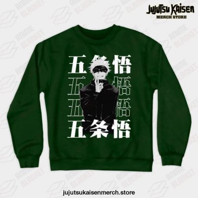 Jujutsu Kaisen - Satoru Gojo Crewneck Sweatshirt Green / S