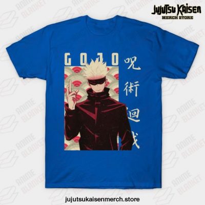 Jujutsu Kaisen Satoru Gojo T-Shirt Blue / S
