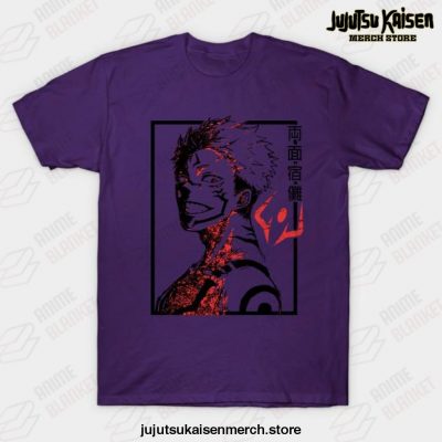 Jujutsu Kaisen Sukuna T-Shirt Purle / S