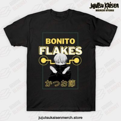 Jujutsu Kaisen Toge Inumaki Bonito Flakes T-Shirt Black / S