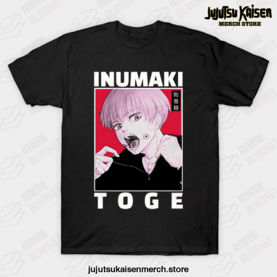 Jujutsu Kaisen Toge Inumaki T-Shirt Black / S