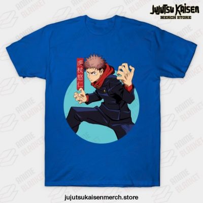 Jujutsu Kaisen - Yuji Idatori Blue Circle T-Shirt / S