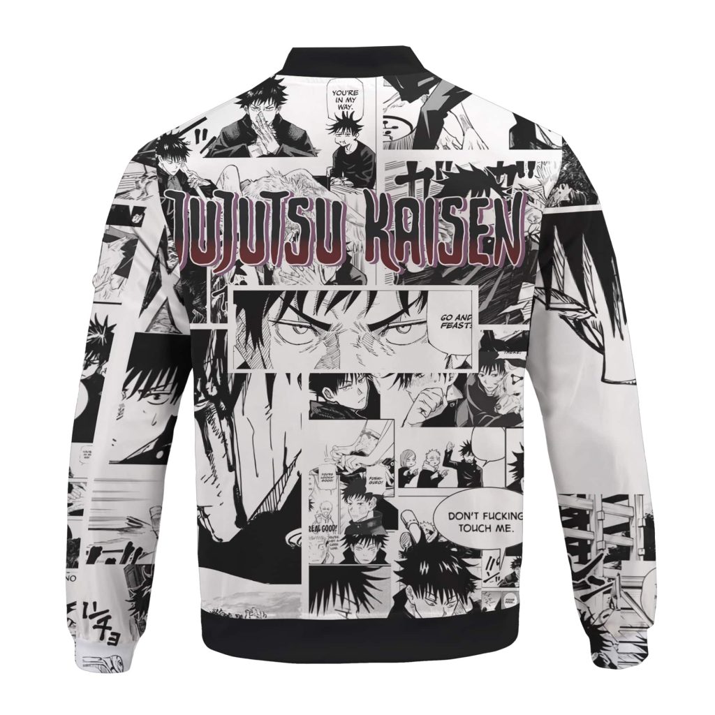 Jujutsu Kaisen Fushiguro Megumi Anime Bomber Jacket - Jujutsu Kaisen Store