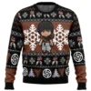 Chibi Toji Fushiguro JK Ugly Christmas Sweater FRONT mockup - Jujutsu Kaisen Store